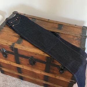 Dark wash slim straight size 28 tall j. Crew jeans